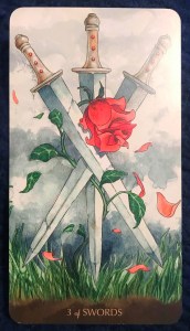 Three of Swords - Tarot of the Little Prince 