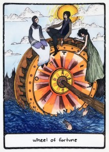Wheel of Fortune - Efflorescent Tarot