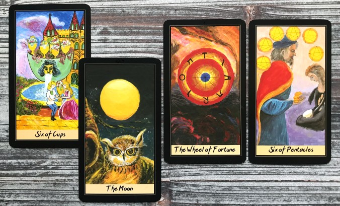 Wheel of Fortune Tarot by Ivy Feng