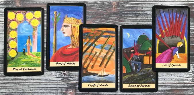 Wheel of Fortune Tarot by Ivy Feng