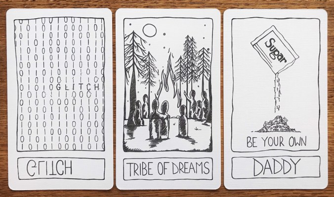 Postcards From the Liminal Space Tarot 