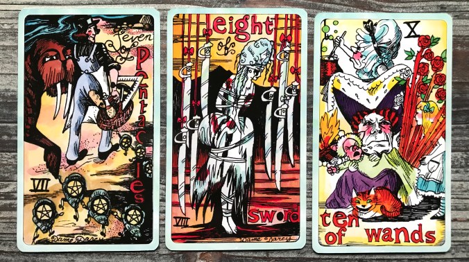 Dame Darcy's Queen Alice Tarot