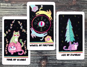 Weird Cat Tarot