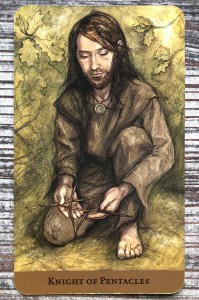 Knight of Pentacles - Tarot of the Hidden Realm