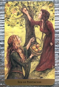 Six of Pentacles - Tarot of the Hidden Realm