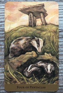 Four of Pentacles - Tarot of the Hidden Realm