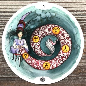 Five of Pentacles - Circle of Life Tarot