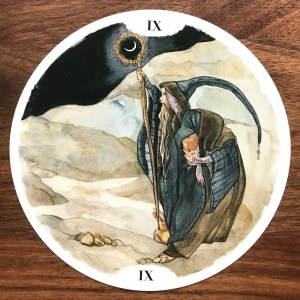 The Hermit - Circle of Life Tarot