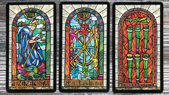 Tarocco delle Vetrate by Luigi Scapini