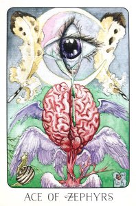 Ace of Zephyrs - Ace of Swords - Stolen Child Tarot