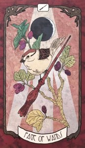 Forager's Daughter Tarot - Page of Wands