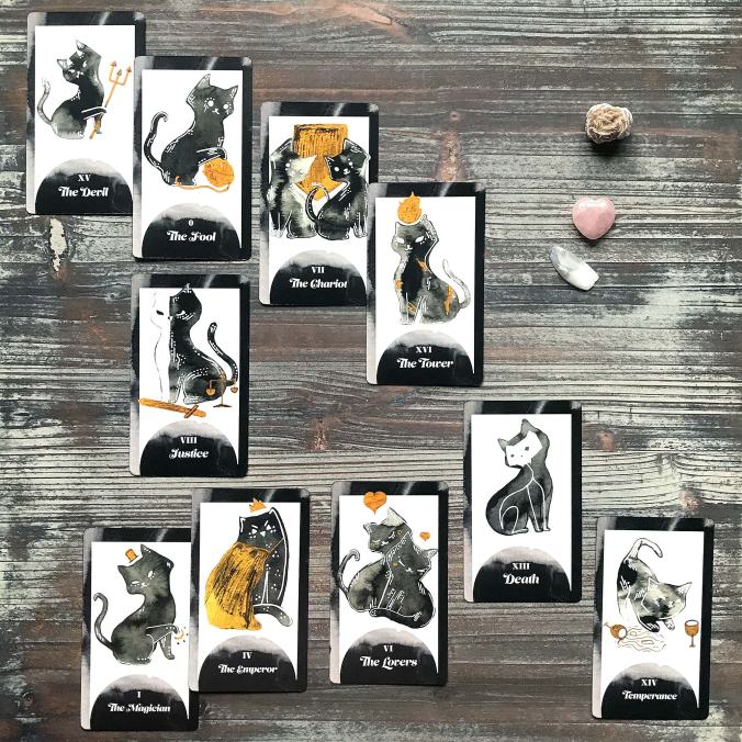 Black Cat Tarot by Theresa Luck
