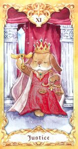 Maruco Animal Tarot - Justice