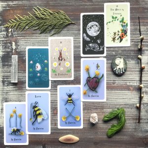 Embroidered Forest Tarot