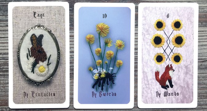 Embroidered Forest Tarot