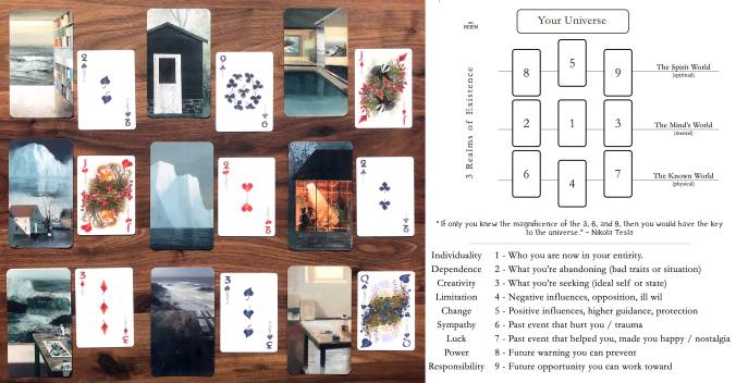 Jeremy Miranda Oracle Cards, Faunae Playing Cards Veiled Edition