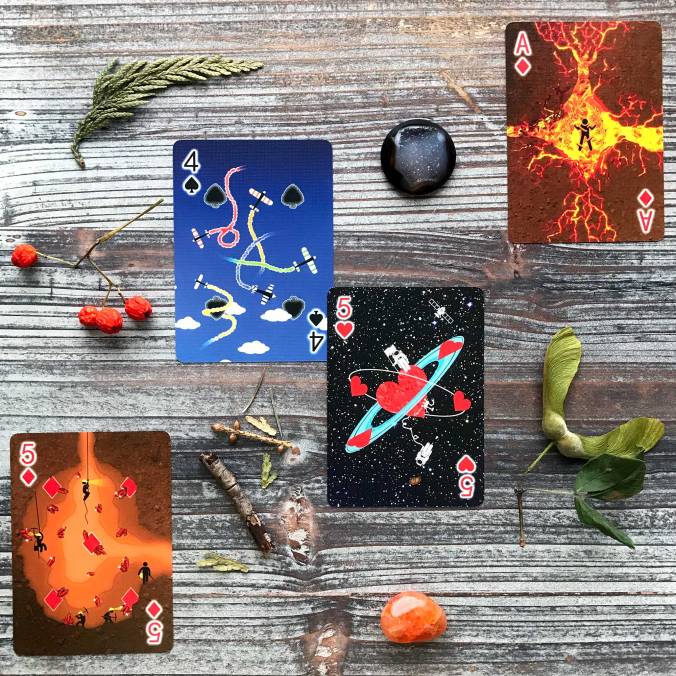 Pipmen Playing Cards