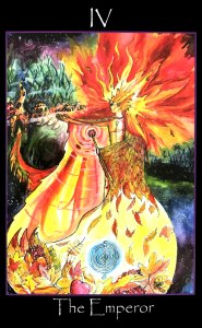Tarot of the Sidhe - The Emperor