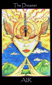 Tarot of the Sidhe - The Dreamer, Ace of Swords