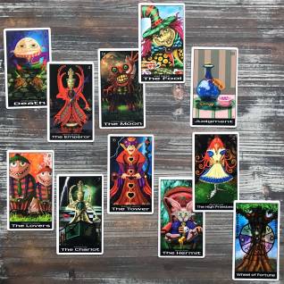 Wonderland Tarot (Majors Only)