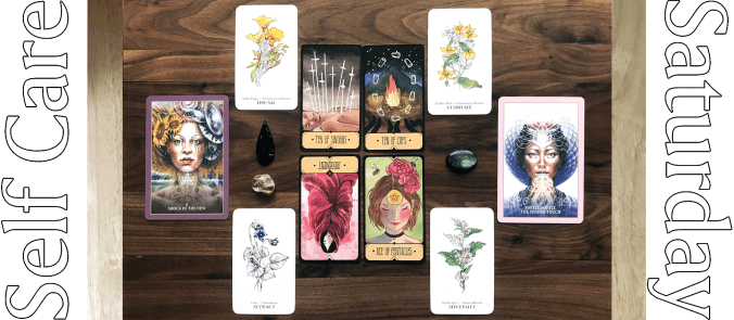 Sasuraibito Tarot, Hedgewitch Botanical Oracle, Sacred Rebels Oracle
