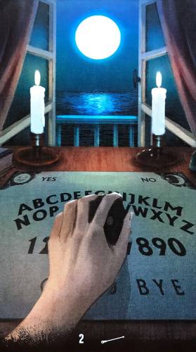 Tarot of Haunted House - Two of Wands