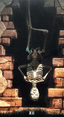 Tarot of Haunted House - The Hanged Man