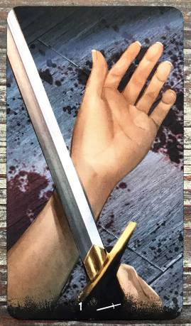 Tarot of Haunted House - Ace of Swords