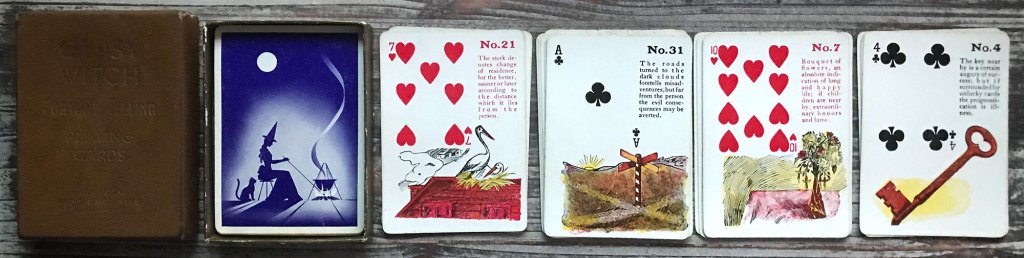 Gypsy Witch Fortune Cards c.1920