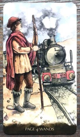 Tarot of the Little Prince - Page of Wands