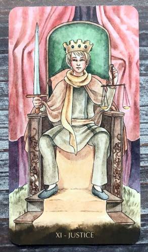 Tarot of the Little Prince - Justice