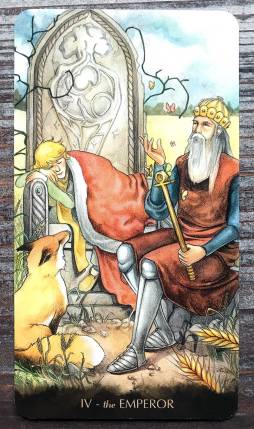 Tarot of the Little Prince - The Emperor