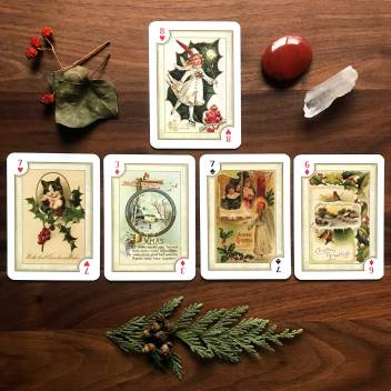 Christmas Playing Cards by US Games