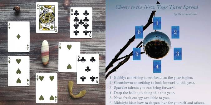 Contagion Playing Cards - Cartomancy - New Year Tarot Spread