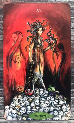 Bonestone & Earthflesh Tarot - The Devil