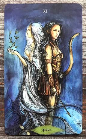Bonestone & Earthflesh Tarot - Justice