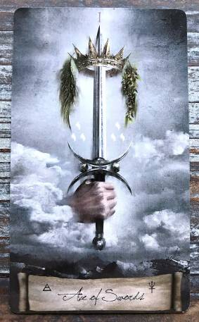 Heaven & Earth Tarot - Ace of Swords
