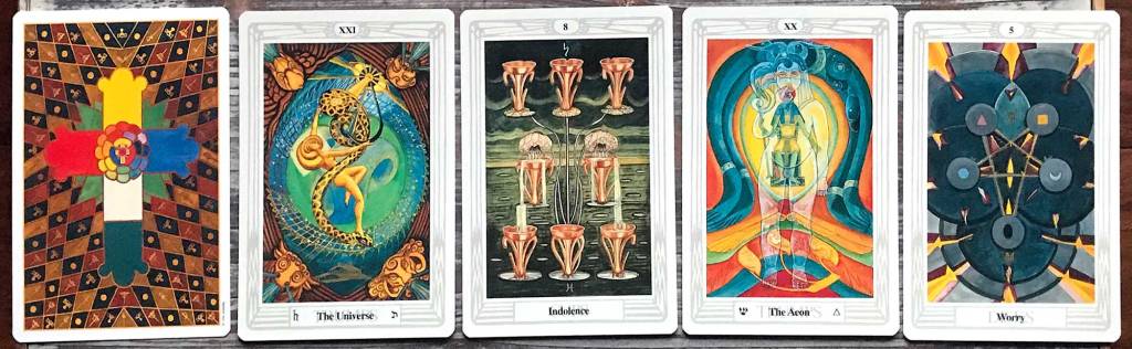 Thoth Tarot Golden Edition