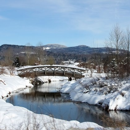 Snowy Bridge
