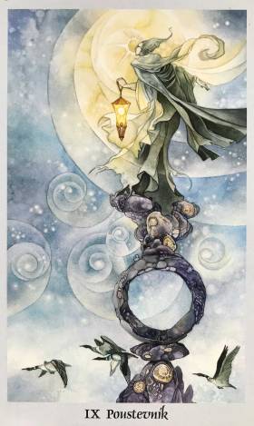 Tarot Skrytych Svetu - The Hermit