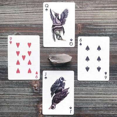 Aves Uncaged Bicycle Playing Cards