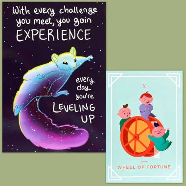 Baby Tarot and Thera-Pets Emotional Support Animal Cards