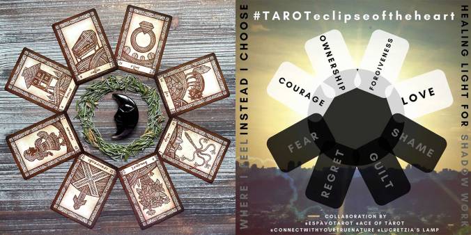 Tarot Eclipse of the Heart Spread - Anino Lenormand