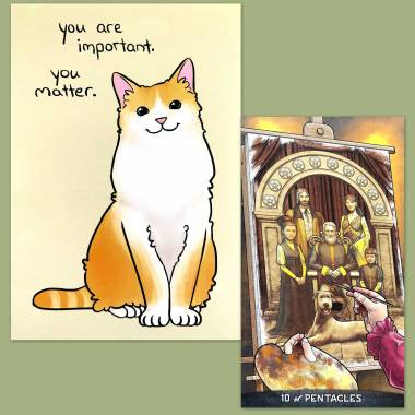 Gregory Scott Tarot and Thera-Pets Emotional Support Animal Cards