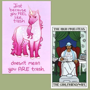 Tarot of Baseball and Thera-Pets Emotional Support Animal Cards