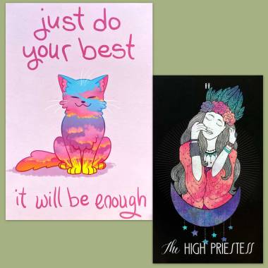 Inspiration Tarot and Thera-Pets Emotional Support Animal Cards