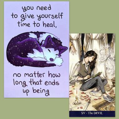 Pagan Tarot and Thera-Pets Emotional Support Animal Cards