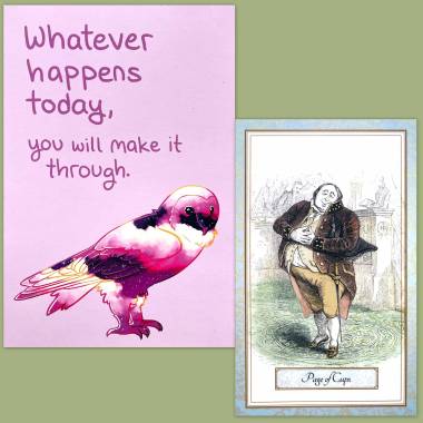 Cent Proverbes Tarot and Thera-Pets Emotional Support Cards