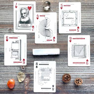Art of the Patent Playing Cards Famous Patents Edition
