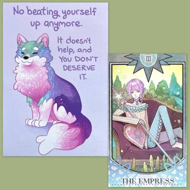 Ideal Soulmate Tarot and Thera-Pets Emotional Support Animal Cards